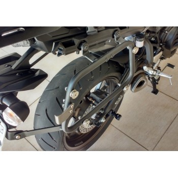 Conjunto Baú Lateral + Top Case + Suportes - YAMAHA MT 09 TRACER